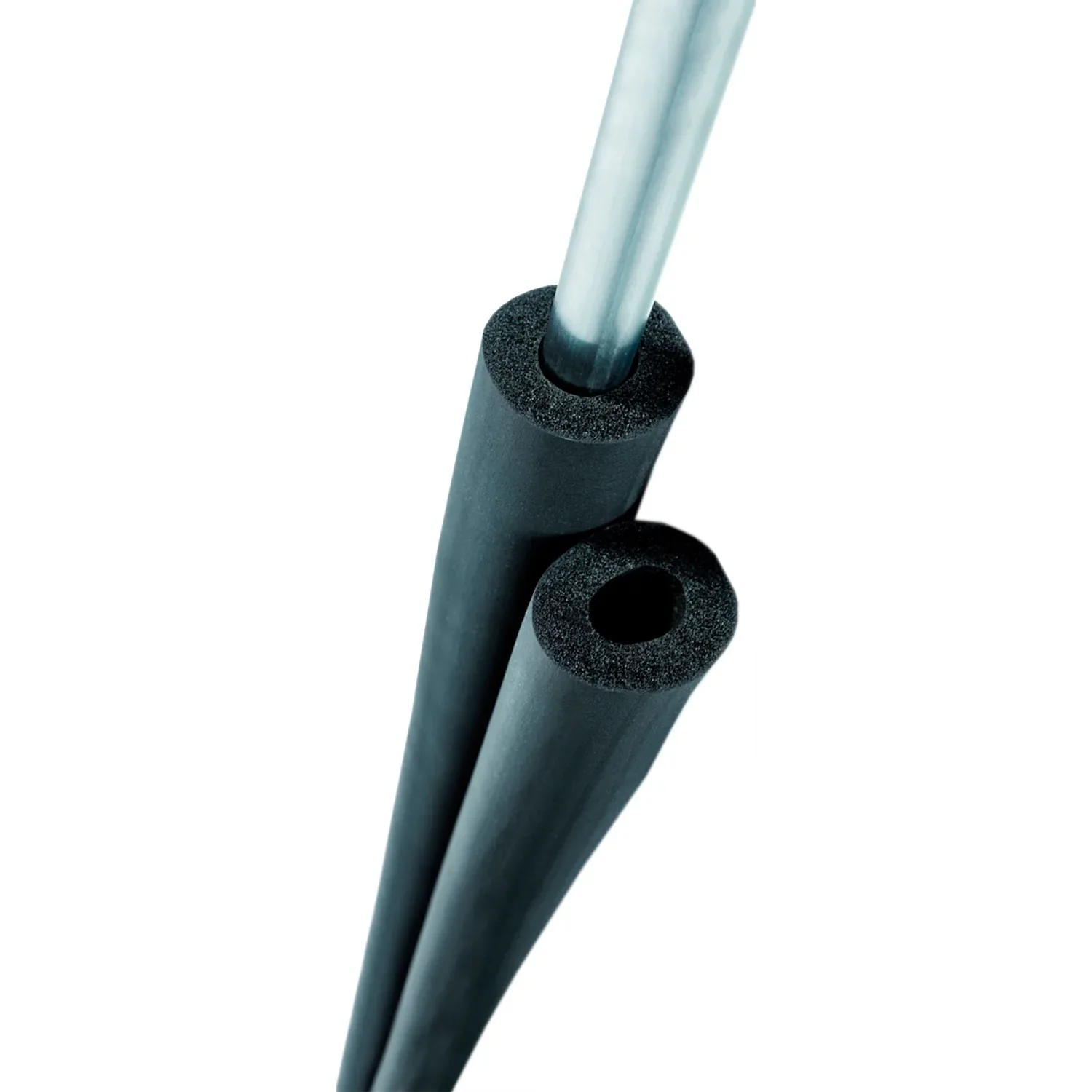"Moosgummi Isolierschlauch - AC Armaflex - 13 mm Wandstärke, 12 mm Innendurchmesser - Lieferung in 1-m-Abschnitten (Meterware) image"
