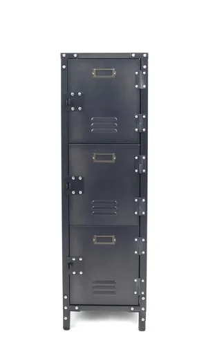 "Metallschrank Vintage, 3 Türen image"