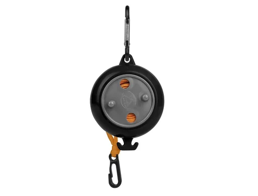 Aufrollbare Wäscheleine mit Haken, 8 m