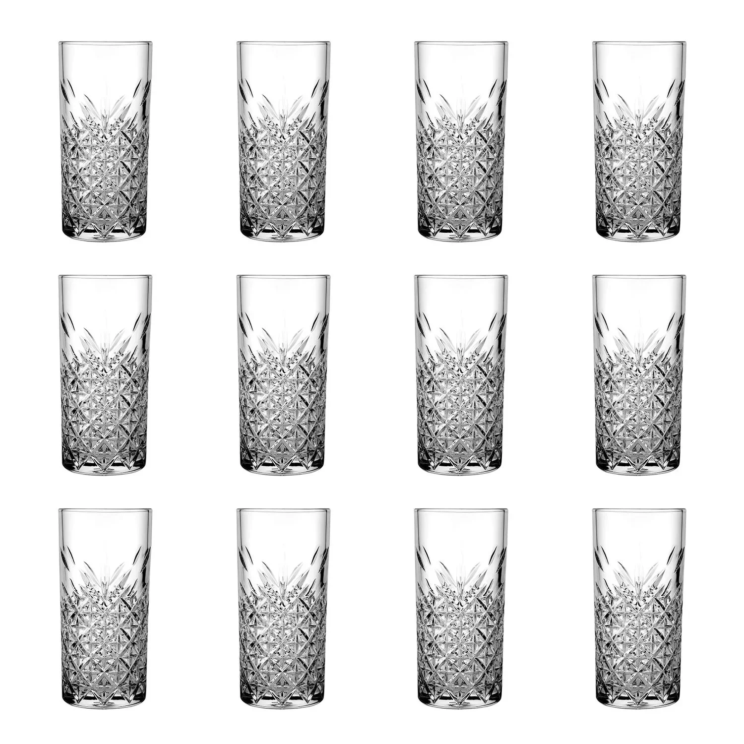Longdrinkgläser Timeless, 12er-Set, 295 ml