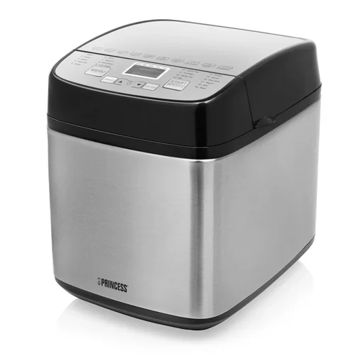 "Edelstahl Brotbackautomat 500 Watt - ca. 500/ 700 g Brot - Princess 152008 image"