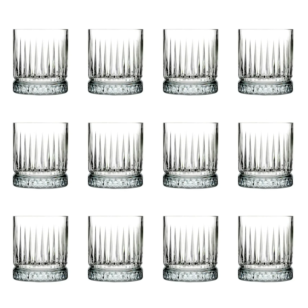 "Whiskygläser, Whiskybecher - Elysia, 12er-Set, Stilvolle Gläser für Whisky & mehr, 355 ml image"