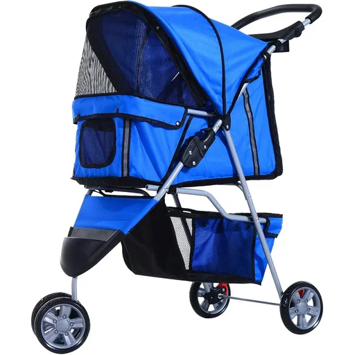 "Hundewagen Hundebuggy Blau image"