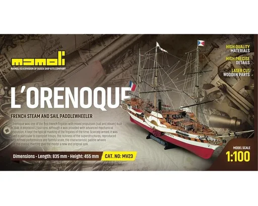 "Bausatz L'Orenoque Maßstab 1:100 image"