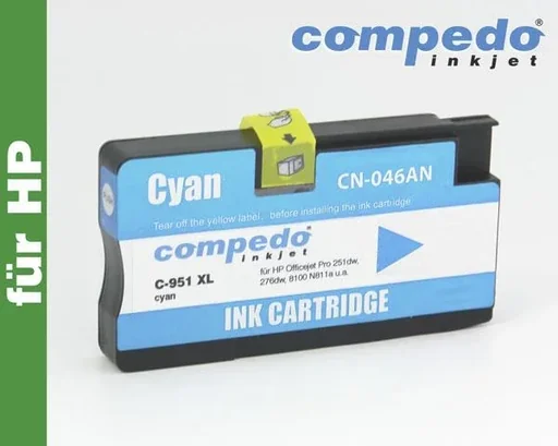 "Druckerpatrone für HP 951XL cyan image"