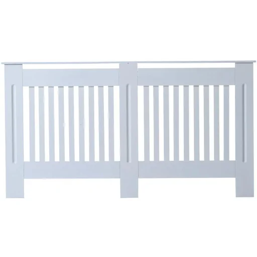 "Heizkörperverkleidung 152 x 19 x 81 cm Heizkörperabdeckung image"