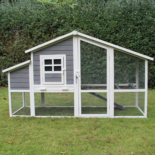 "Hühnerstall Wilma, 199 x 70,4 x 116 cm image"