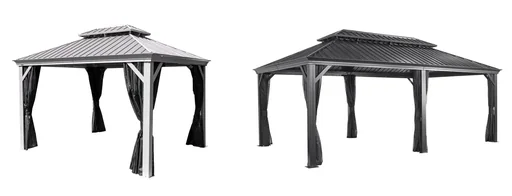 "Aluminium Pavillon Messina - mit HardTop image"