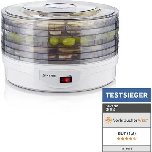 "Lebensmitteltrockner - Obst/Gemüse/Kräuter - 250 Watt image"