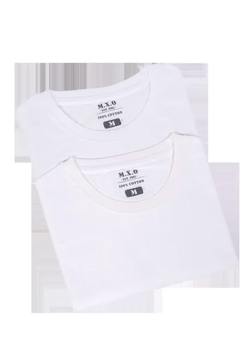 "T-Shirts im Doppelpack, Farbe weiß, Gr.S image"