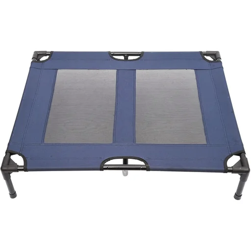 "Hundeliege Schlafplatz Hundebett Katzenbett Blau 92 x 76 x 18 cm image"