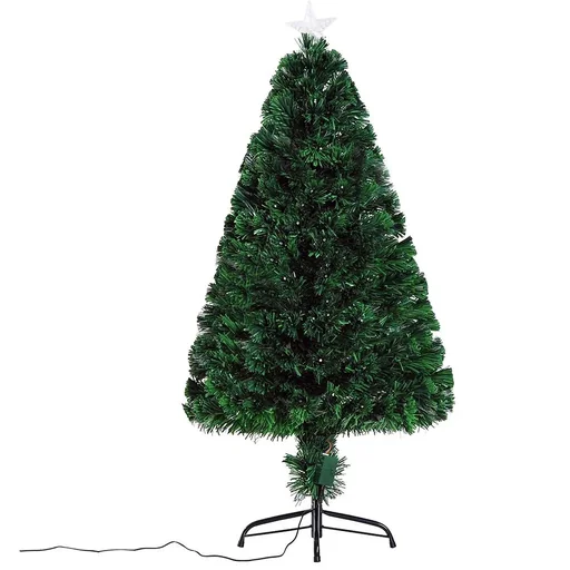 "Weihnachtsbaum Tannenbaum 130 LEDs Stern Grün H120cm image"