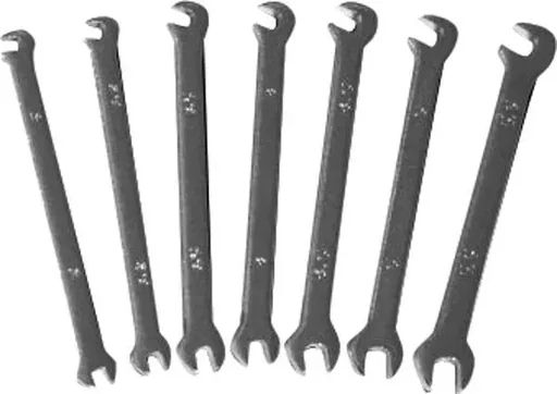 Mini Doppel Maulschlüssel Set 7-teilig