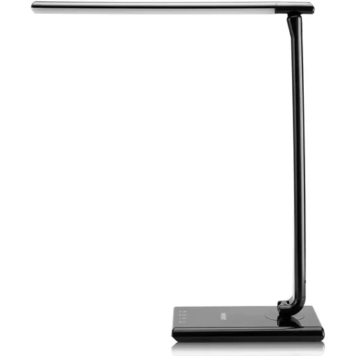 "LED-Tischleuchte Cataleya schwarz 42cm image"