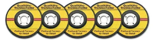 "Trennscheiben 115 mm - 5 Stück - Stärke 1,0 mm, für Metall image"