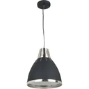 Hängeleuchte Deckenlampe Industrie Vintage E27 40 W Metall schwarz ?30 x H35 cm (ohne Birne)