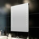 Badezimmerspiegel mit LED's 50x60 cm