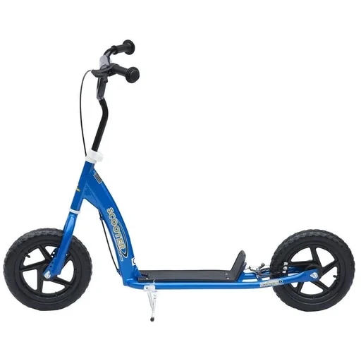 "Tretroller Scooter 12 Zoll Cityroller Kinder Roller Bike blau image"