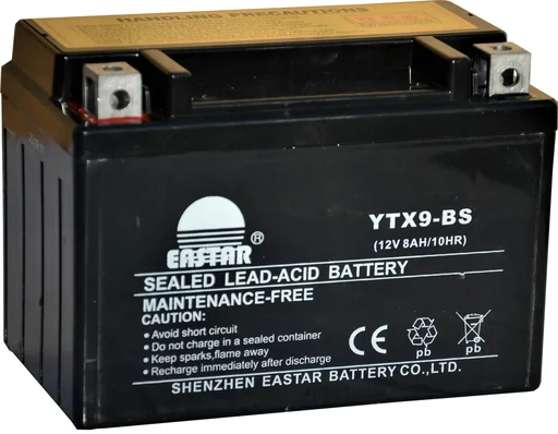 "Batterie 12 Volt 8 Ah, Modell YTX9-BS für Motorrad image"