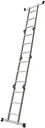 Alu-Vielzweckleiter 4x3 Sprossen 7 in 1