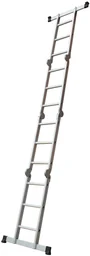 Alu-Vielzweckleiter 4x3 Sprossen 7 in 1