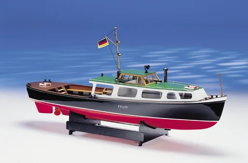 "Baukasten Felix Hafenbarkasse 1:25 image"