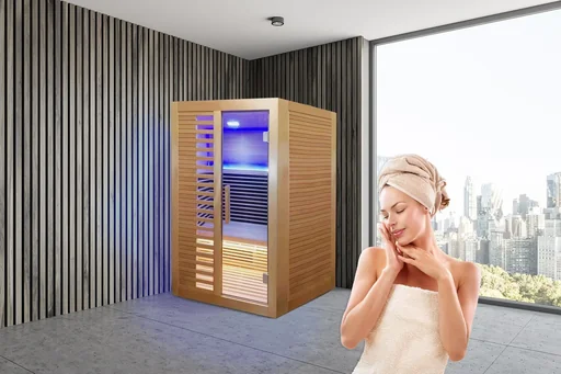 "Infrarotsauna - Cleveland mit Temperatur- und Timer-Einstellungen image"