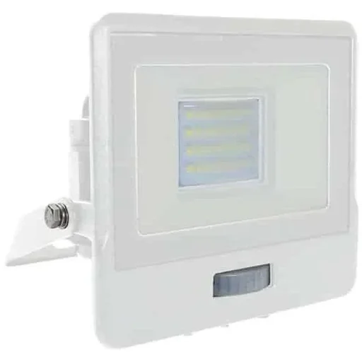 "VT-128S LED-Flutlicht mit Sensor - 20 W - 1510 Lm - 3000K - Weiß image"