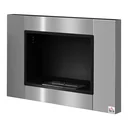 Ethanol-Kamin Bio-Ethanol-Brenner 1,5 L 2,5 Stdn. Brenndauer kein Rauch Edelstahl 80 x 14 x 54 cm