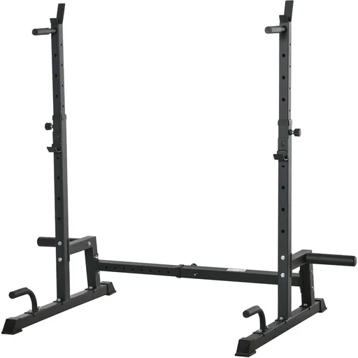 "Hantelständer Multi-Funktions Langhantelablage Hantelablage höhenverstellbar Langhantel Krafttraining bis 150 kg belastb image"
