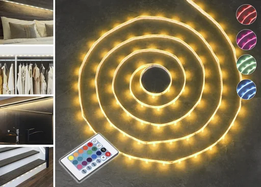 "Lichtband 5 m mit Farbwechsel und Fernbedienung image"