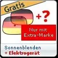 Sonnenschutz im DEUTSCHLAND Look, 2er Set