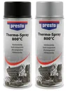 Thermo-Lackspray, hitzebeständig bis 800°C, 400 ml, Farbe Schwarz