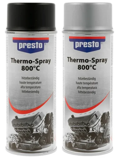 "Thermo-Lackspray, hitzebeständig bis 800°C, 400 ml, Farbe Schwarz image"