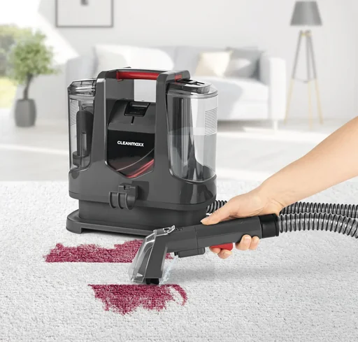 "Polster- und Teppichreiniger Cleanmaxx 4982 - Effiziente Fleckentfernung! image"