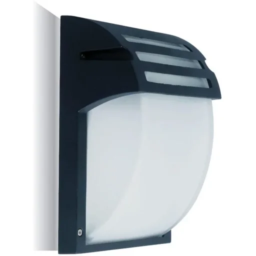 "VT-754 Wandleuchte - Schwarz - Leuchte E27 - mattiertes Glas image"