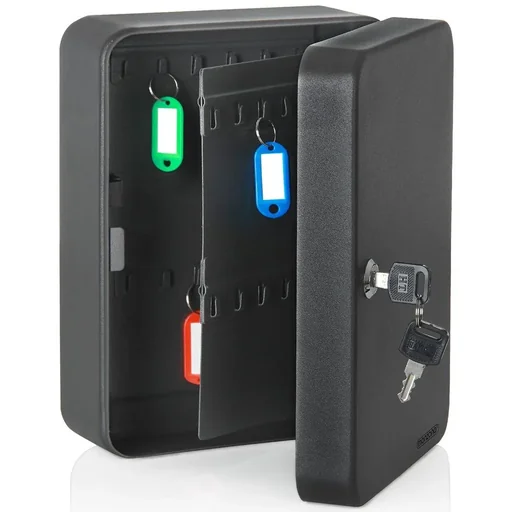 "Schlüsselschrank aus Stahl mit 48 Haken + image"