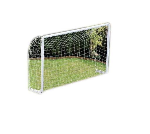 "Summer Waves Wasserball-Set mit Tor 110×20×95 cm Weiß – Frame-Pool-Tor mit Netz & Ball image"
