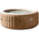 Aufblasbarer Jacuzzi Purespa | 4-Sitzer | Ø196 Cm | PVC | Beige