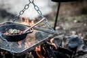 Feuerpfanne mit zwei Henkeln