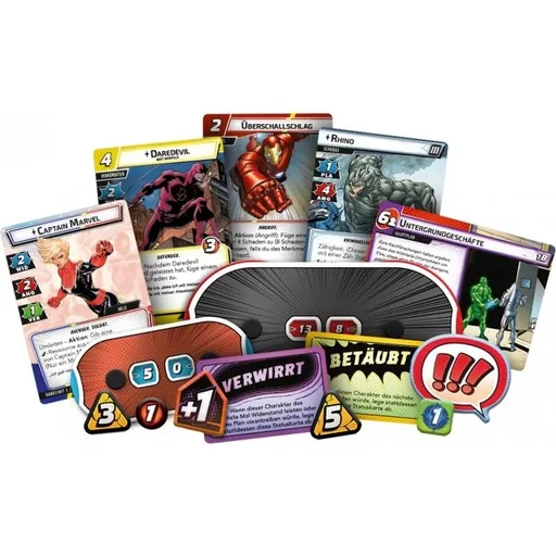 "Gesellschaftsspiel Marvel Champions: Das Kartenspiel Grundspiel image"