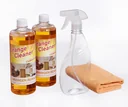Orangenreiniger, 2 x 750 ml inklusive Sprühflasche und Mikrofasertuch