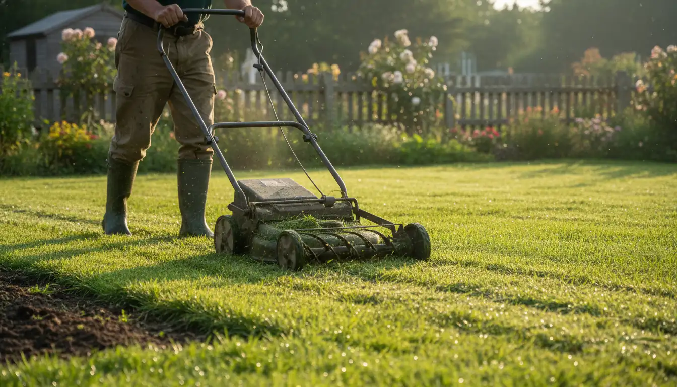 pushing-manual-mower