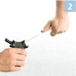 Steckfitting Kugelhahn für Heizung (kein DVGW) 16 x 2 auf 16 x 2 rot-12